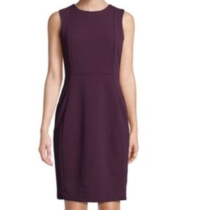 Calvin Klein Cuba Crepe Sheath Dress